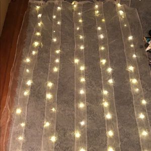 Light up curtain.